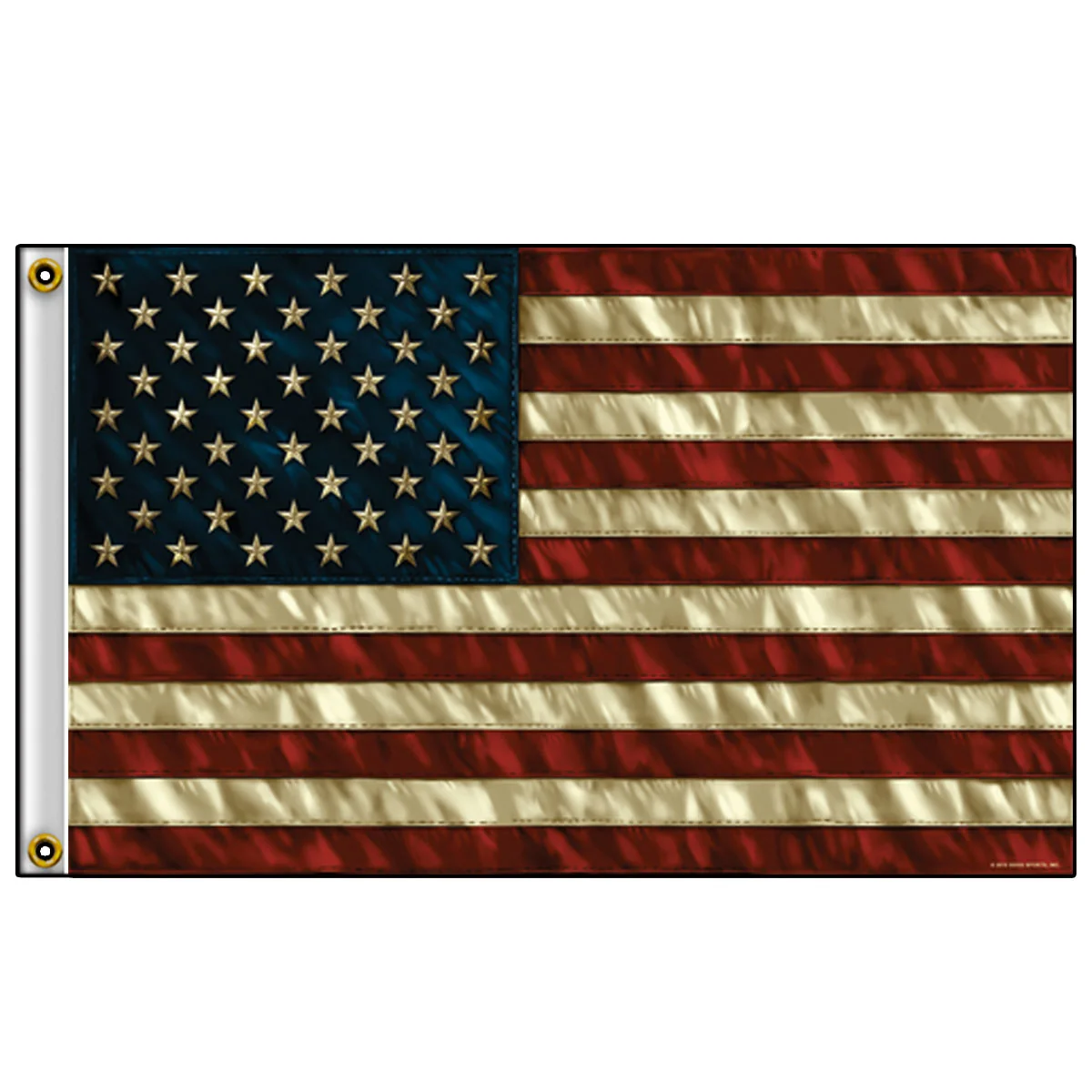 Trusted Hot Leathers FGA1068 Vintage American Flag Consistent