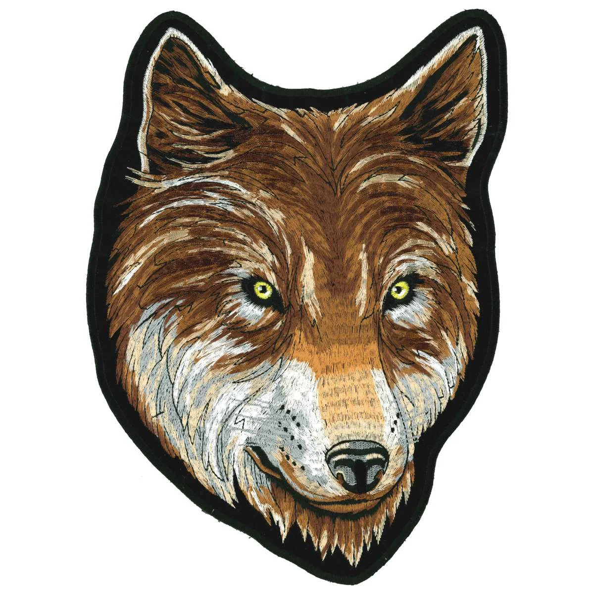 Sustainable Hot Leathers Wolf 11 Patch PPA1287 Responsible