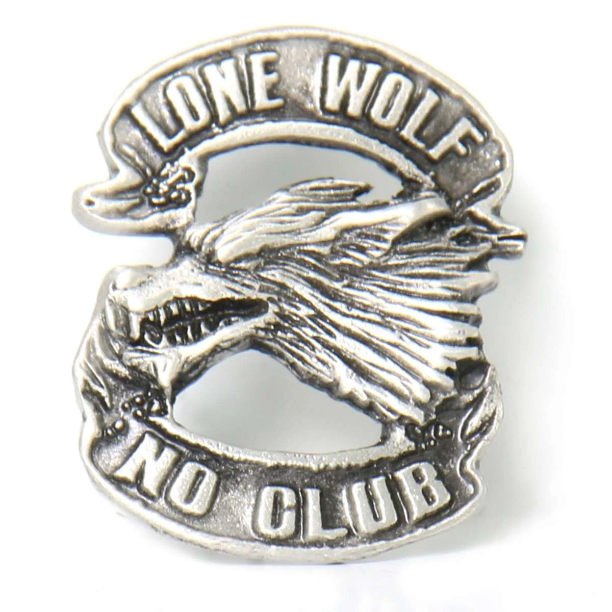 Easy-to-Use Hot Leathers Lone Wolf Pin PNA1048 First-Class