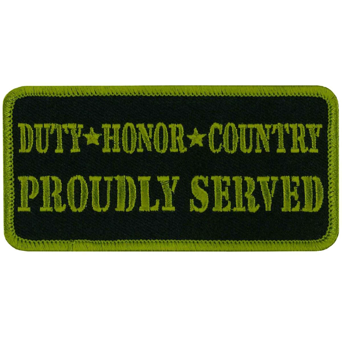 Superior Hot Leathers PPL9420 Duty Honor Country Patch Enhanced