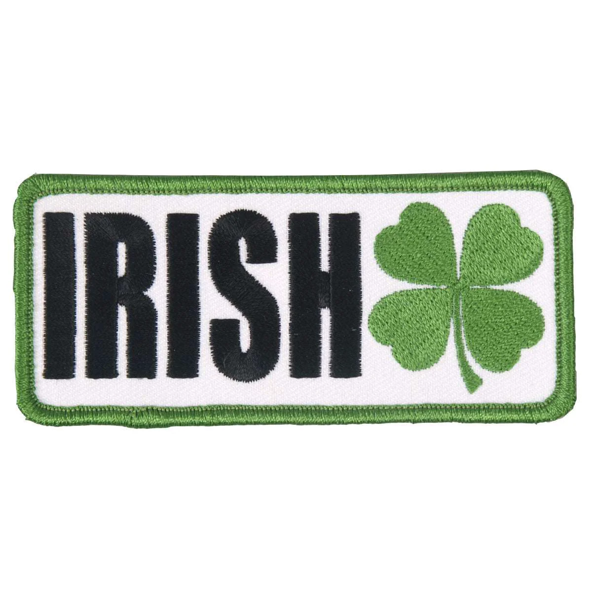 Comfortable Hot Leathers Irish Clover Embroidered 4 x 2 Patch PPL9326 High-Performance