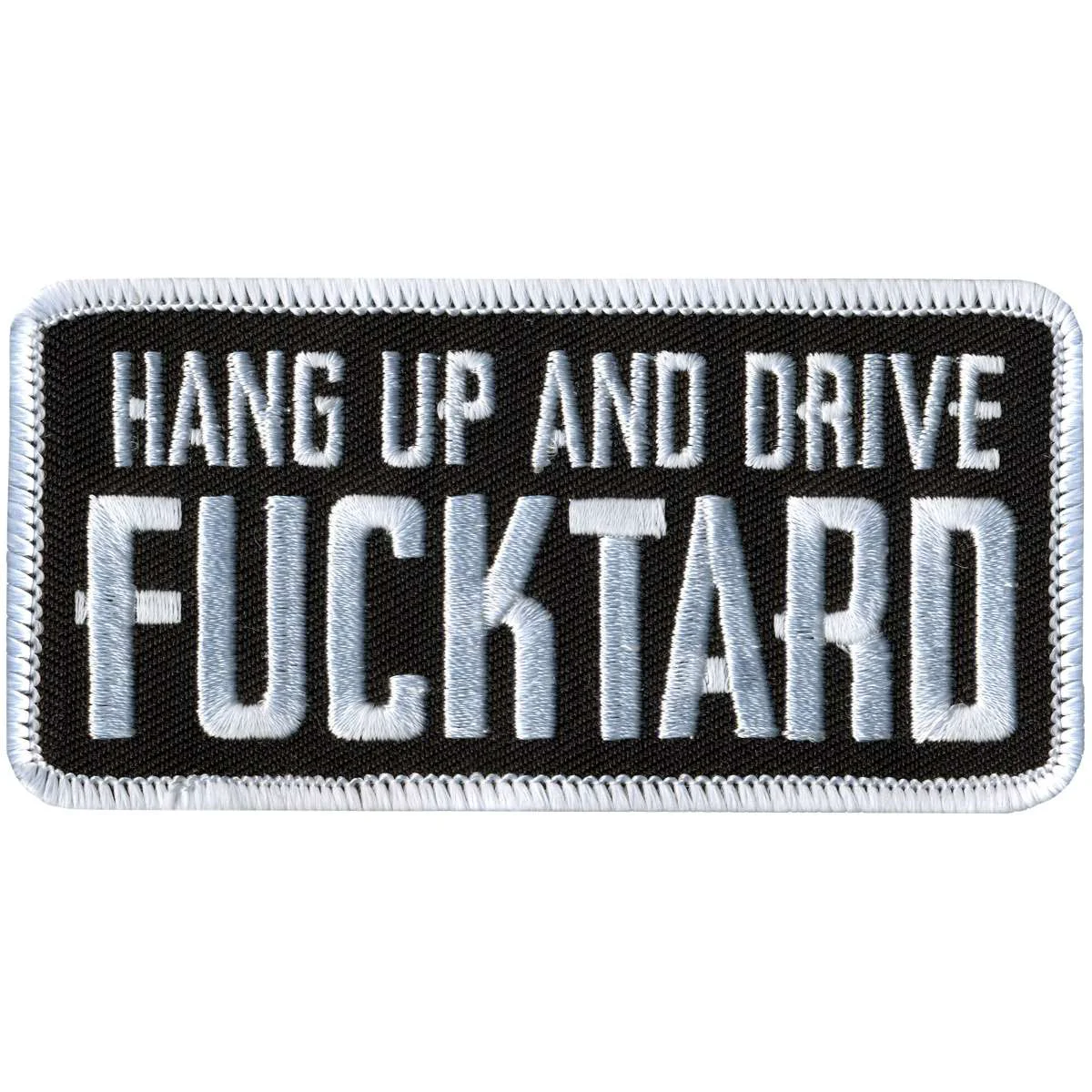 Sustainable Hot Leathers PPL9432 Hang Up and Drive Patch Classic