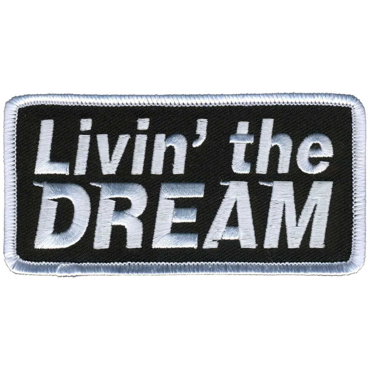 Clean Hot Leathers Livin’ The Dream Patch PPL9918 Durable