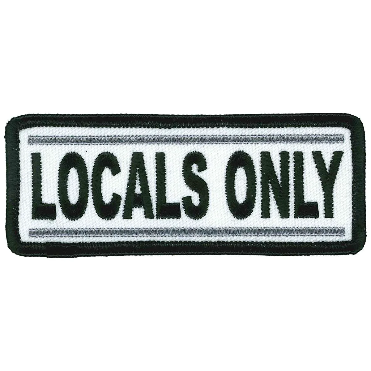 Consistent Hot Leathers Locals Only Patch PPL9919 Official