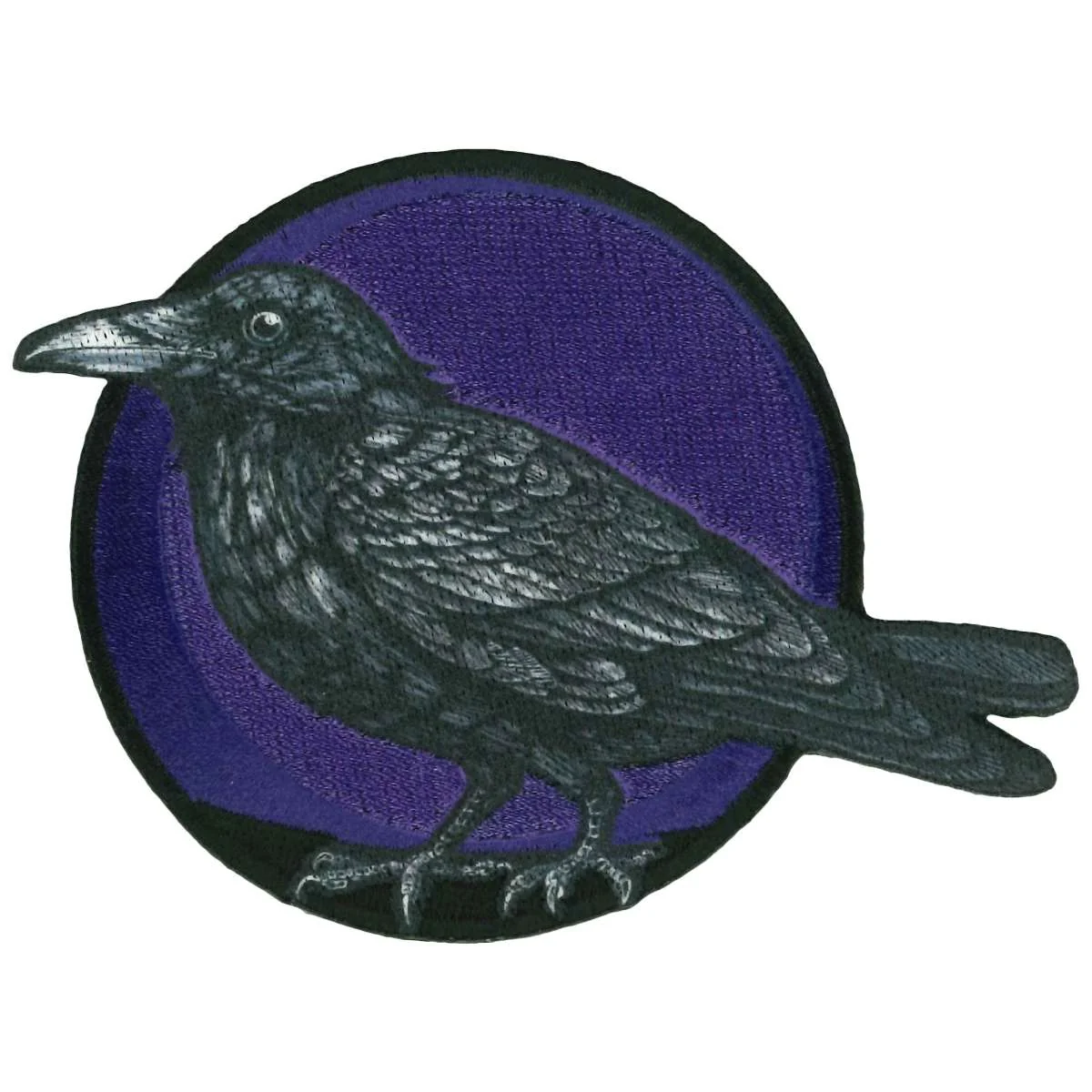Long-Lasting Hot Leathers Raven Patch 4 PPQ2113 Optimized