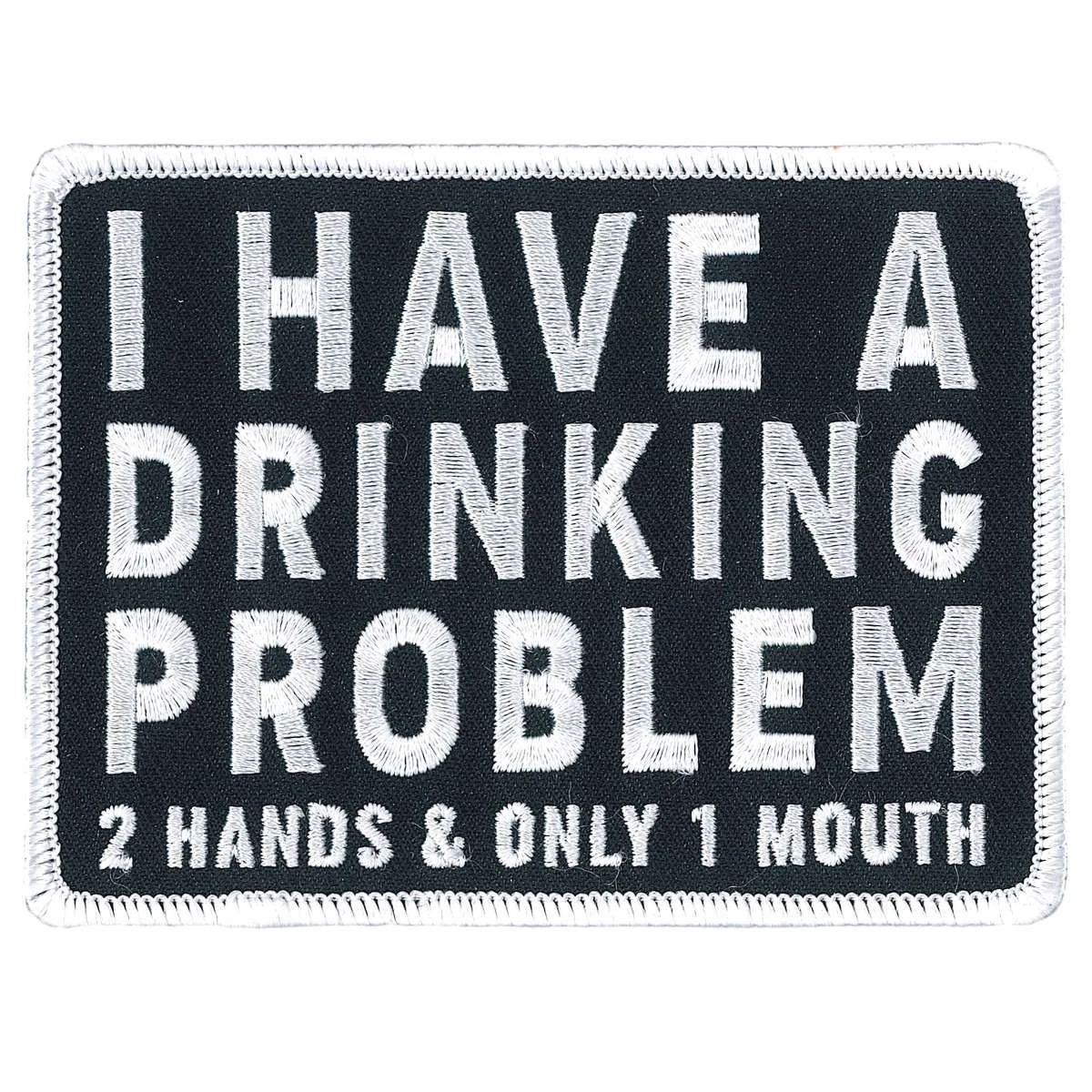 Casual Hot Leathers Drinking Problem Patch PPL9801 Superior