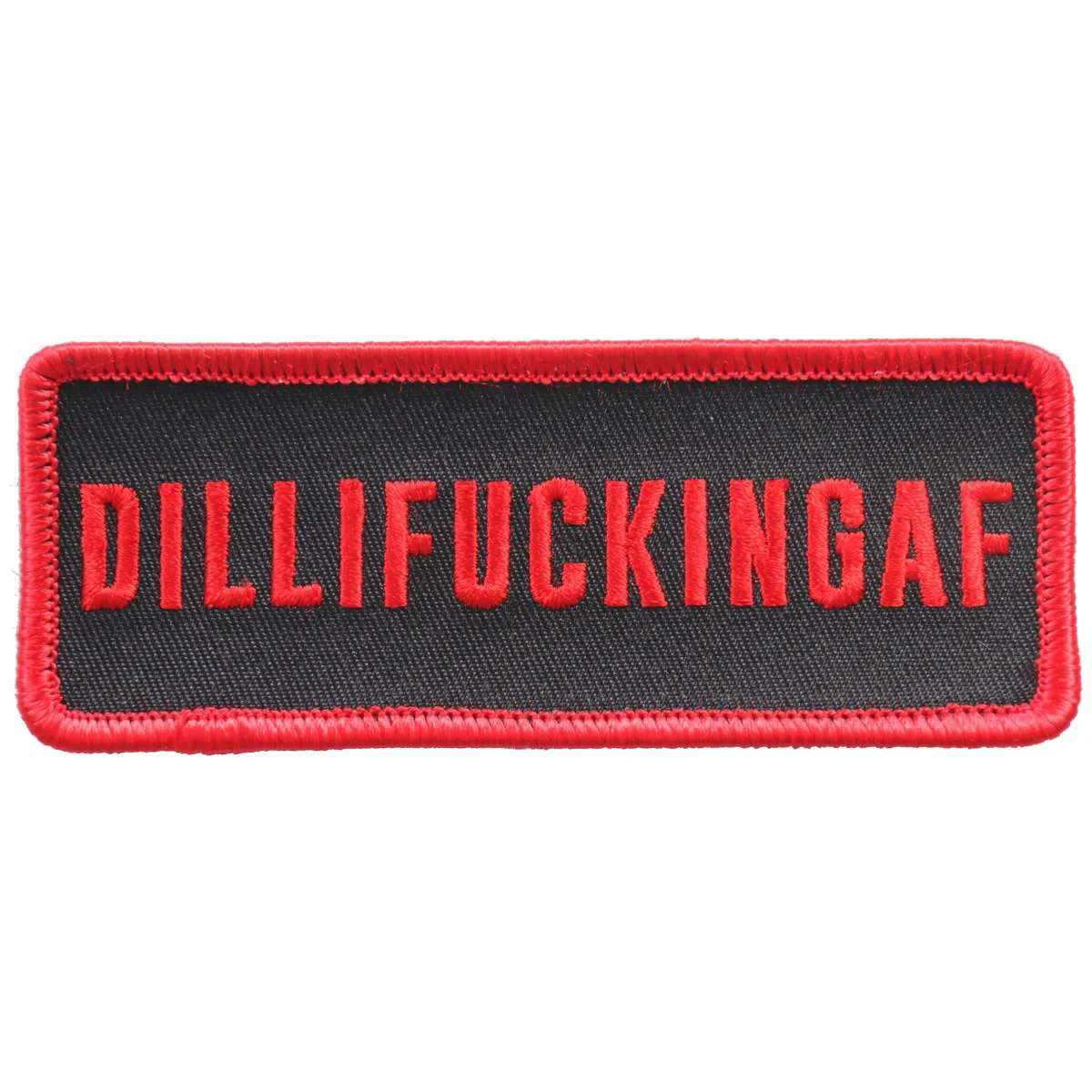 Clean Hot Leathers Patch DILLIFUCKINGAF PPL9762 Pure