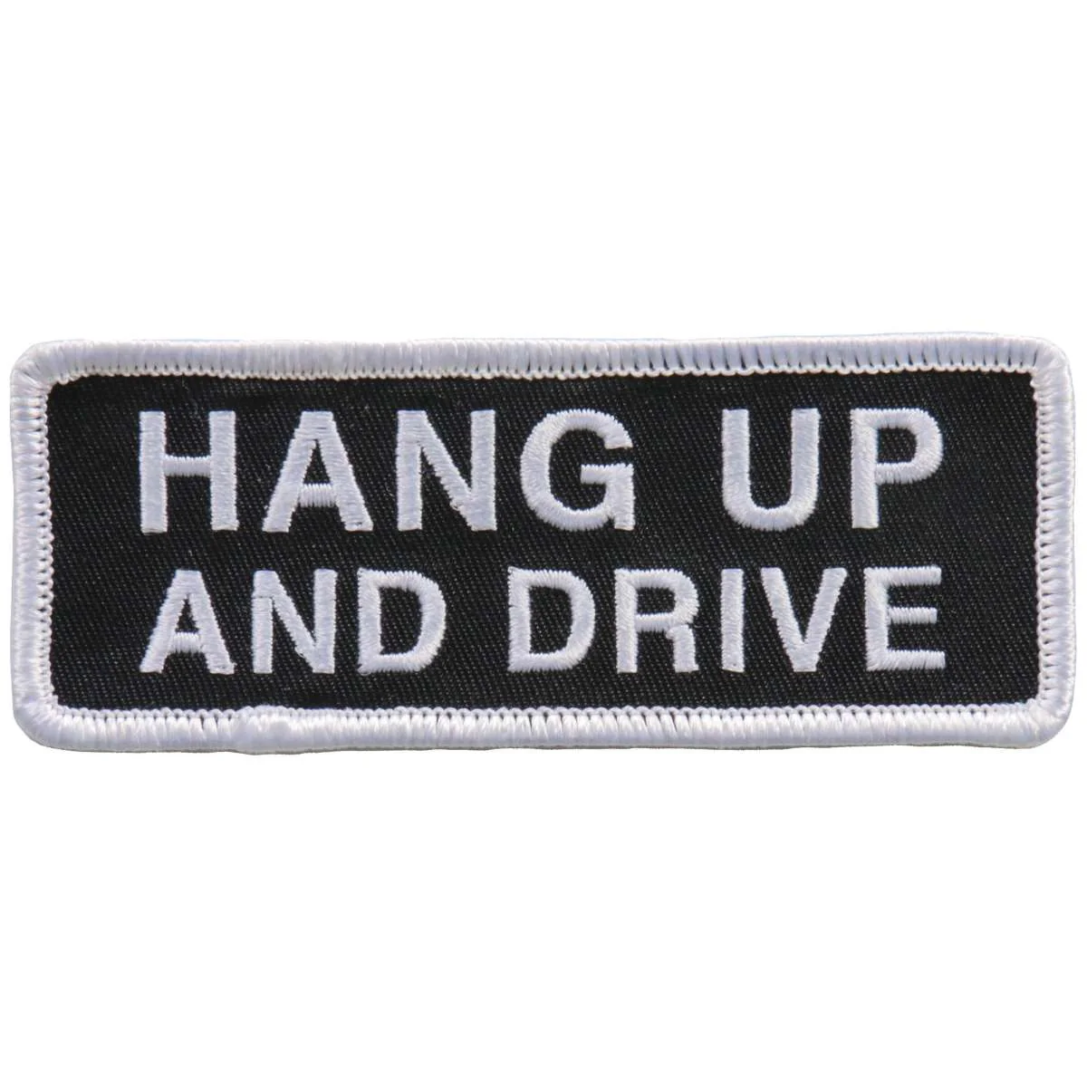 Reusable Hot Leathers Patch Hang Up And Drive PPL9766 Pure