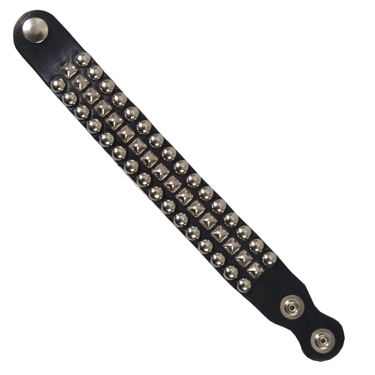 User-Friendly Hot Leathers Leather Wrist Band with Studs WBA1004 Efficient
