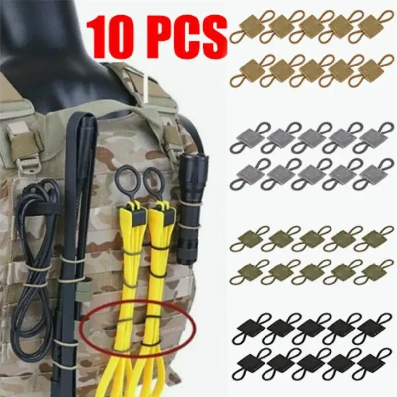 Smooth Outdoor Tactical MOLLE Elastic Strap – Secure Your Essentials on the Go Green