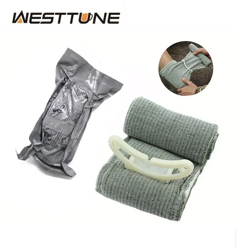 Carefully Designed inch Israel Bandage – Essential Outdoor First Aid Trauma Kit for Emergency Hemostasis Prestigious