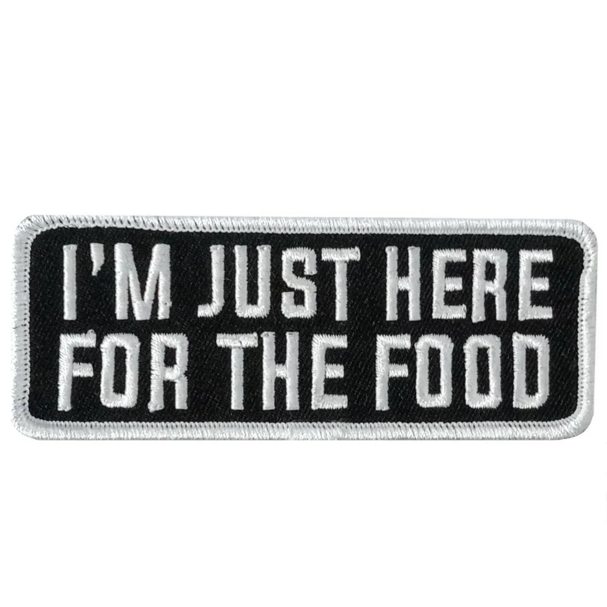 Carefully Designed Hot Leathers For The Food 4 X 1.5 Embroidered Patch PPW1275 Elite