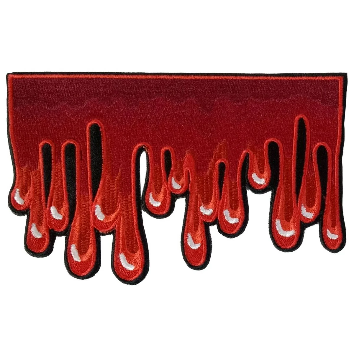 Detailed Hot Leathers Blood Drips 6 X 3.8 Embroidered Patch PPW1217 Innovative