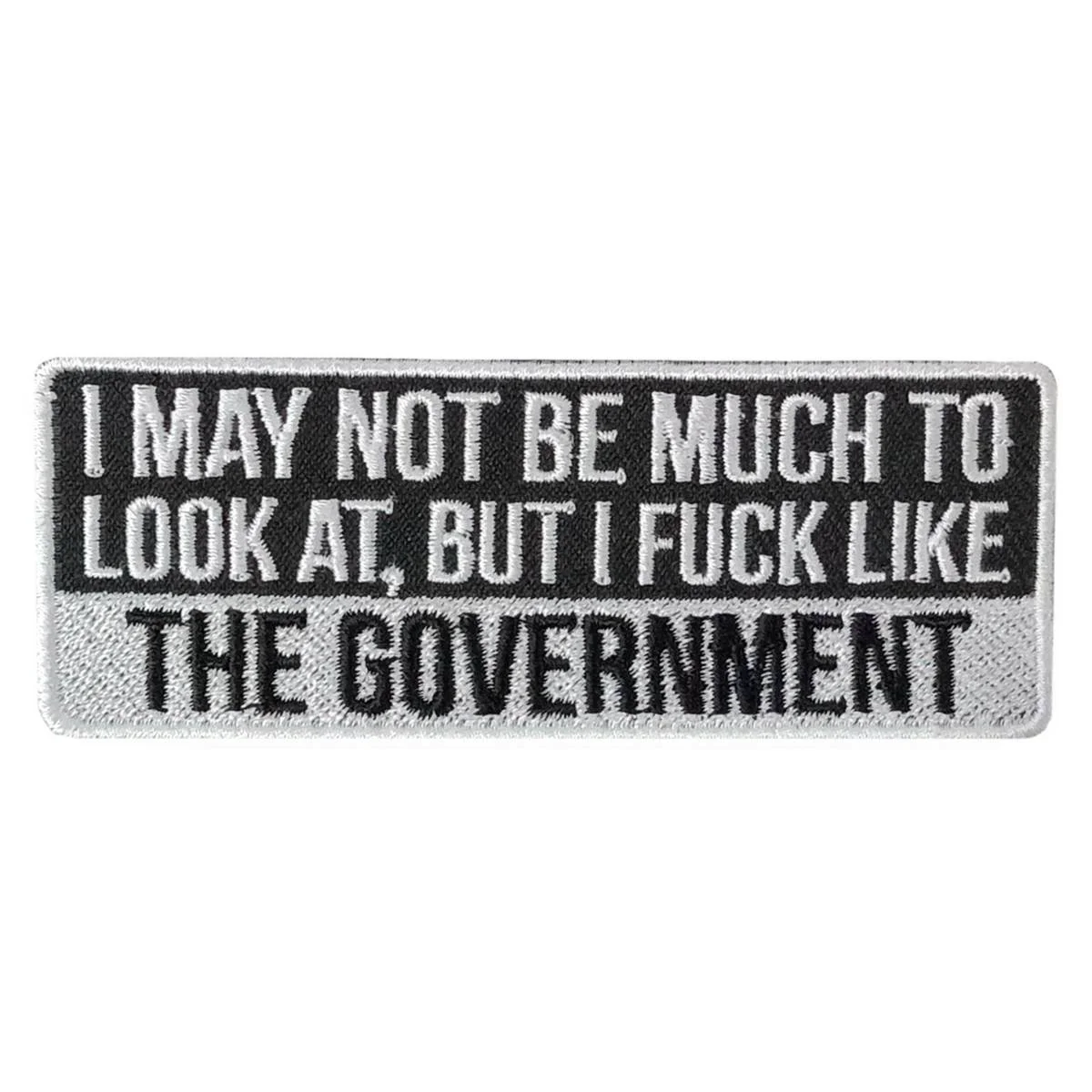 Sophisticated Hot Leathers Fuck Like The Government 4 X 2 Embroidered Patch PPW1103 Next-Generation