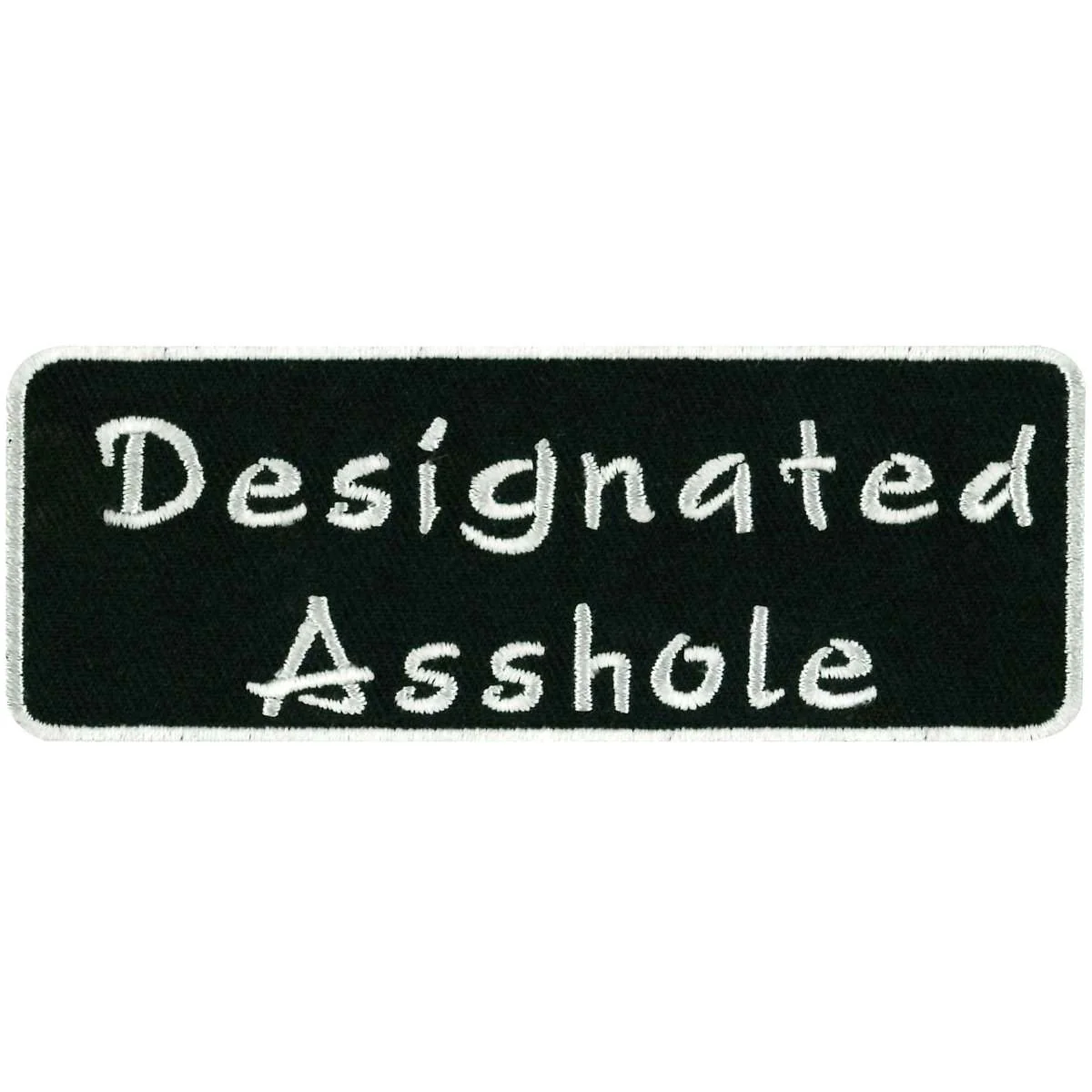 Casual Hot Leathers PPL9096 Designated Asshole 4 Patch PPL9096 High-End