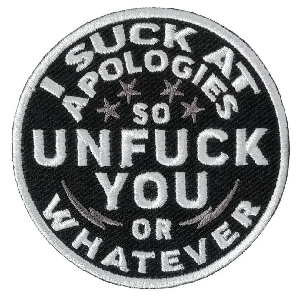 Convenient Hot Leathers Unfuck You 3 X 3 Embroidered Patch PPW1149 User-Friendly