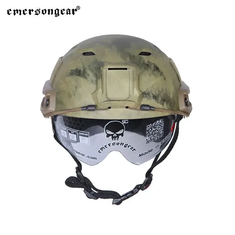 Elite BJ Type FAST Helmet with Tactical Goggles – I for Airsoft Hunting and Outdoor Activities Traditional