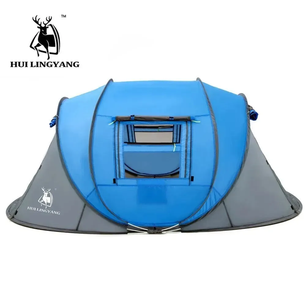 Elegant Tienda de campaña plegable automática impermeable para acampar y hacer senderismo i para familias numerosas. Artisan