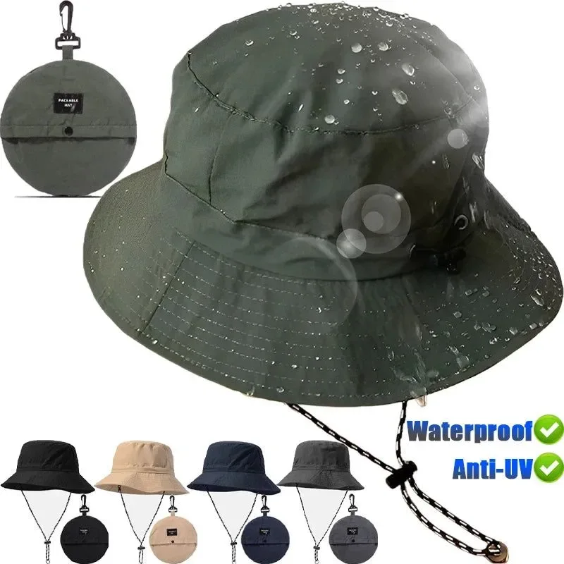 Effective Gorras de pescador de secado rápido sombreros de pescador plegables e impermeables para actividades al aire libre en verano. Traditional
