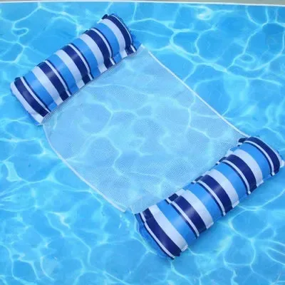 Certified Hamaca inflable reclinable para agua colchón flotante para piscina y mar Eco-Friendly
