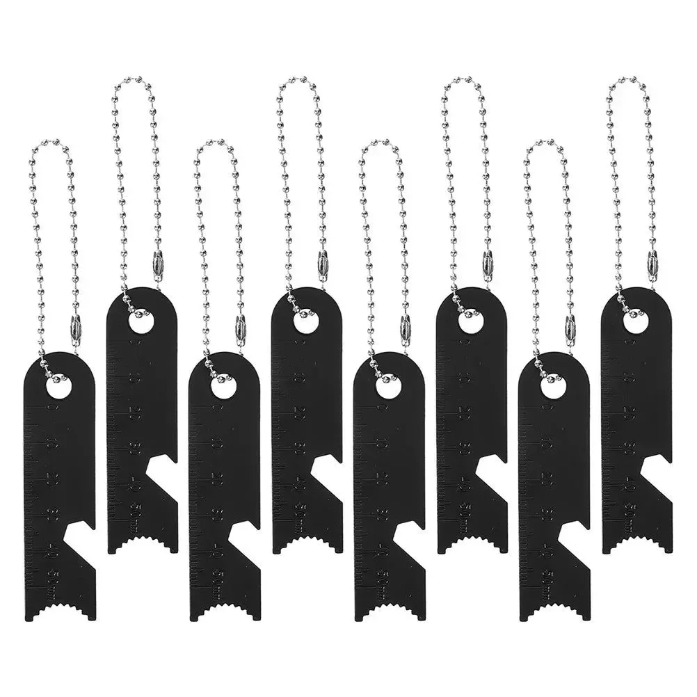 Consistent 8 piezas de raspador de pedernal para exteriores para caña de acampar herramientas para encender fuego varillas de acero manganeso y magnesio. Exceptional