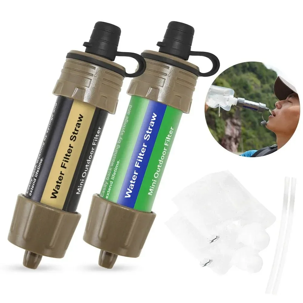 Next-Generation Filtro de agua para exteriores para preparación ante emergencias acampadas y viajes Practical