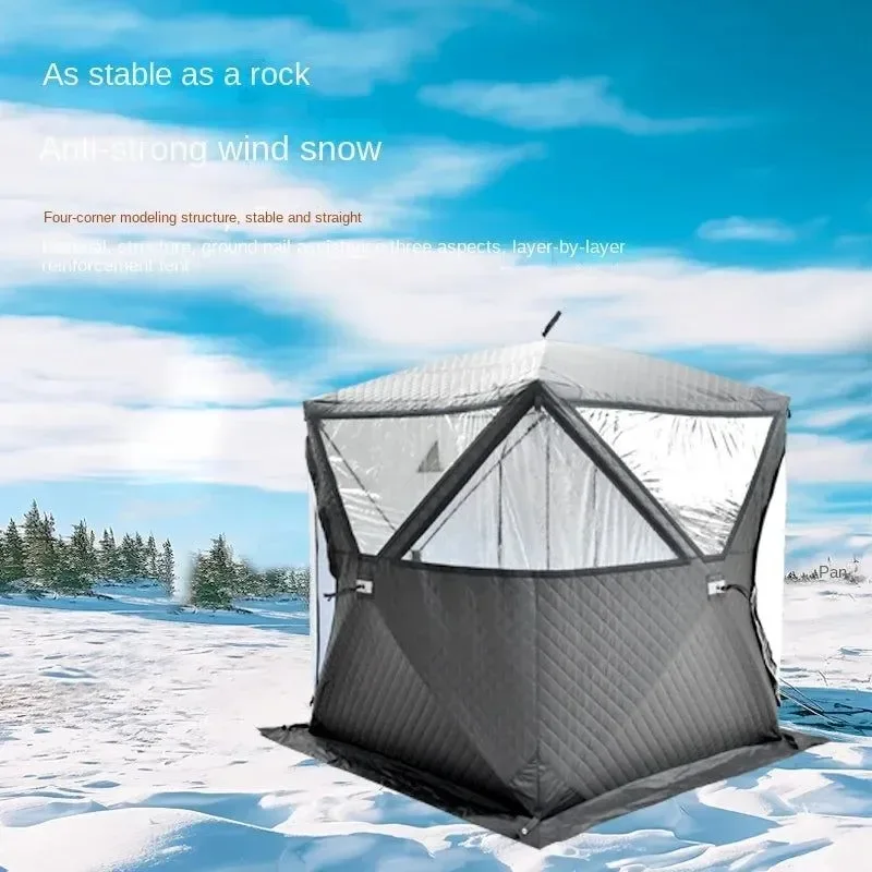 Responsible Tienda de sauna de invierno para acampar al aire libre para varias personas High-Performance