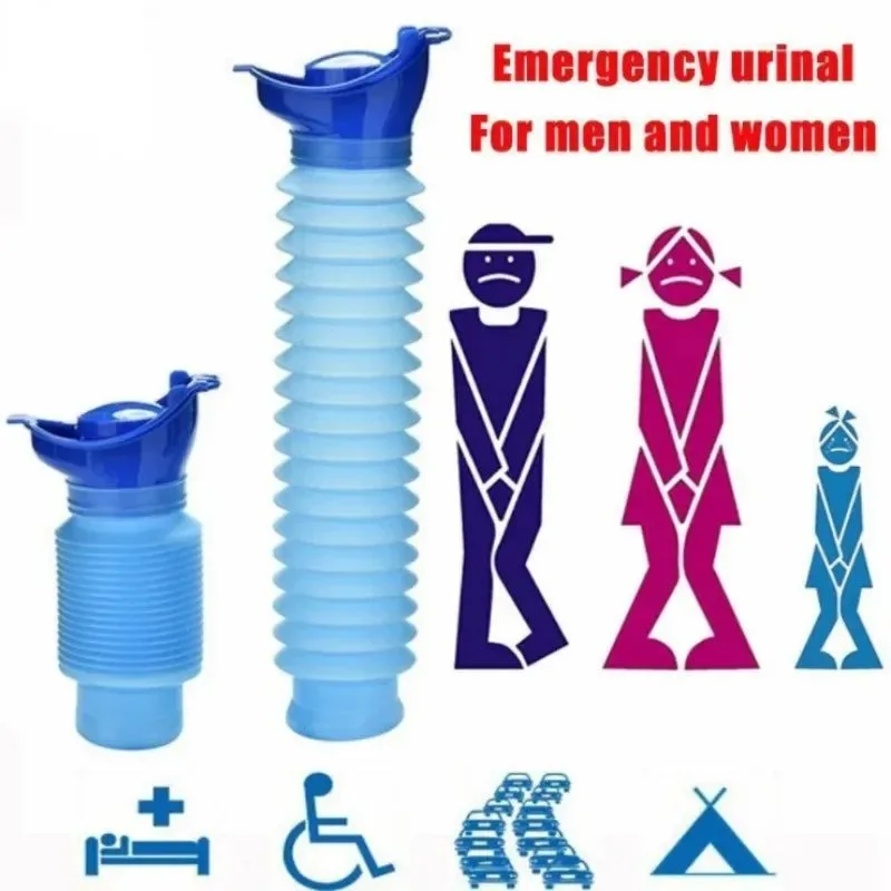 Reliable Urinario retráctil portátil para adultos de 750 ml para viajes y acampadas Effective