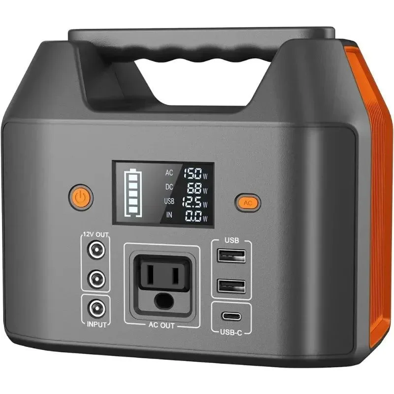 Soft Estación de energía portátil de 150 W 155 Wh y 42 000 mAh con generad – Trekker EssentialsEstación de energía portátil de 150 W 155 Wh y 42 000 mAh con generador solar 6 salidas y toma de Selected