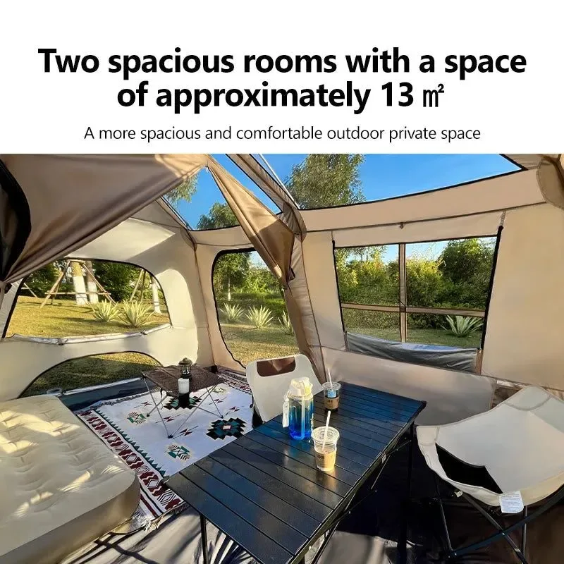 Trusted Tienda de campaña automática de dos habitaciones con apertura rápida impermeable para 4-8 personas i para pernoctar al aire libre. Unique