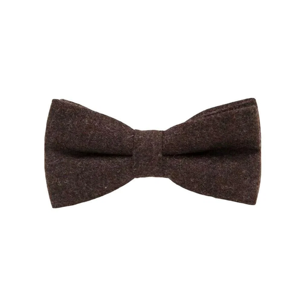 High-Performance Solid Wool Bow Tie Pre-tied Professional