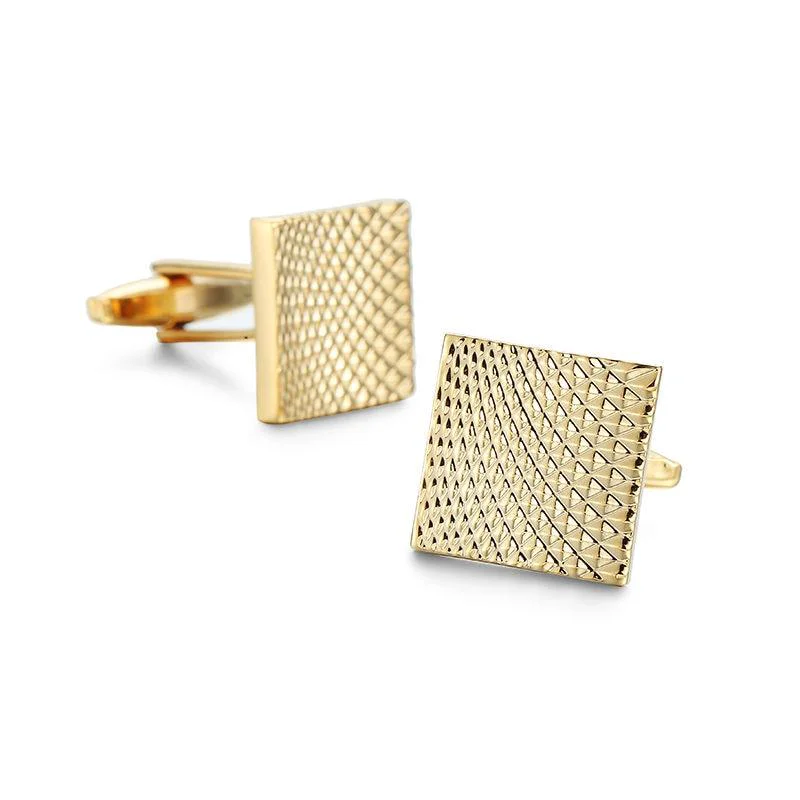 User-Friendly Pin Dot Gold-Tone Cufflinks Trusted