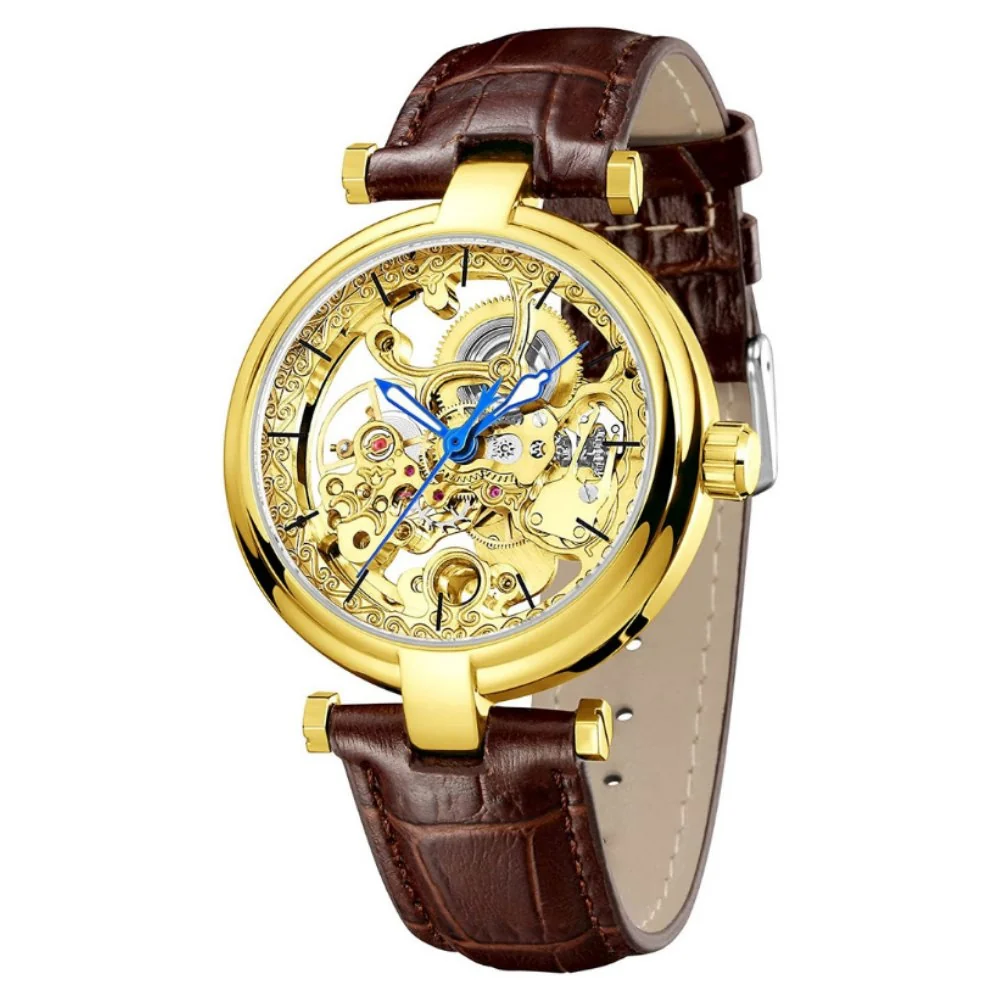 Pure Reloj mecánico esqueleto de lujo Firenze Elegant