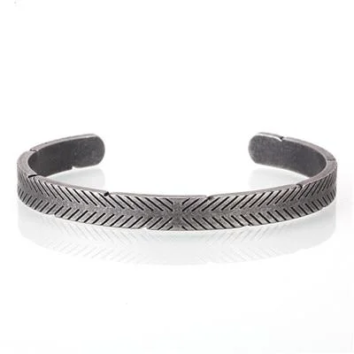 Artisan Archibald Pulsera de acero inoxidable Smooth