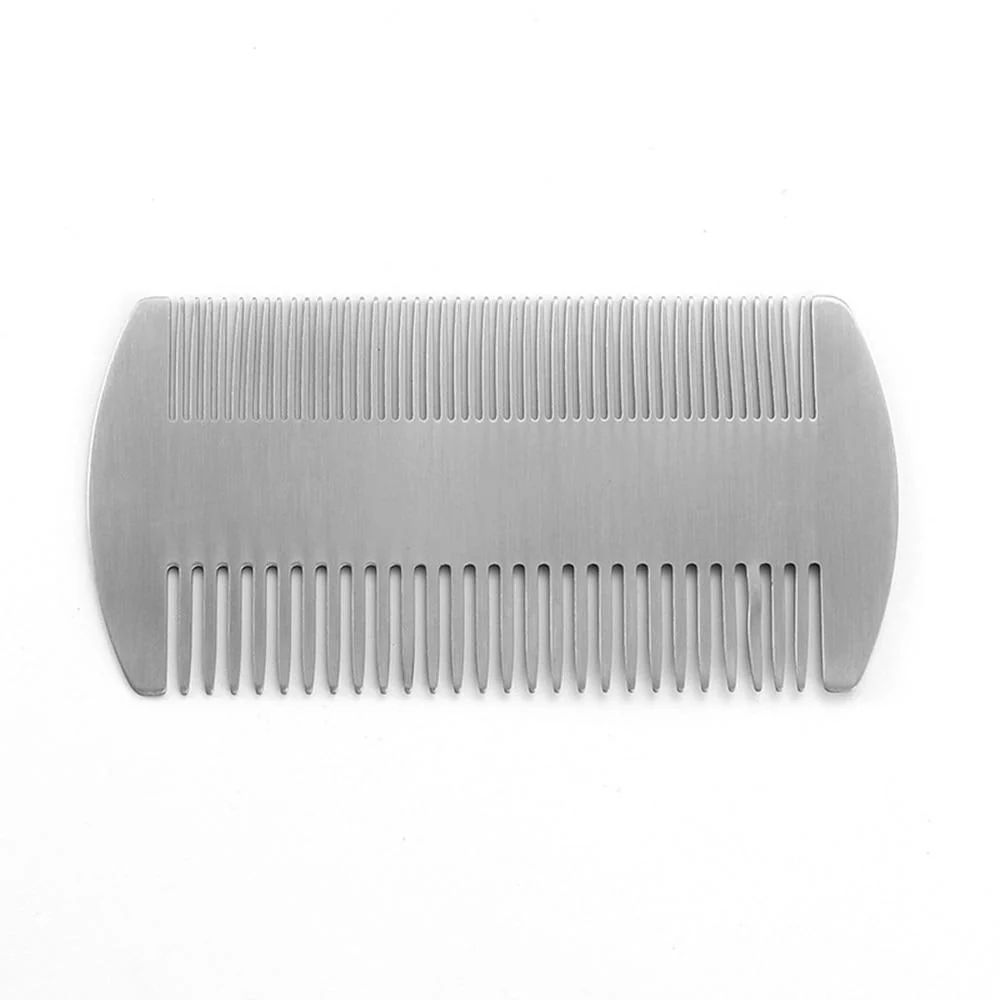 Next-Generation Peine para barba de acero inoxidable de doble cara Fashionable
