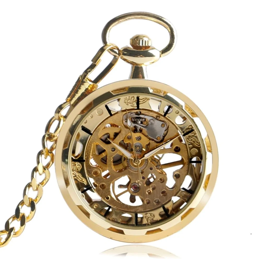 World-Class Leonardo Reloj de bolsillo mecánico esqueleto Exceptional