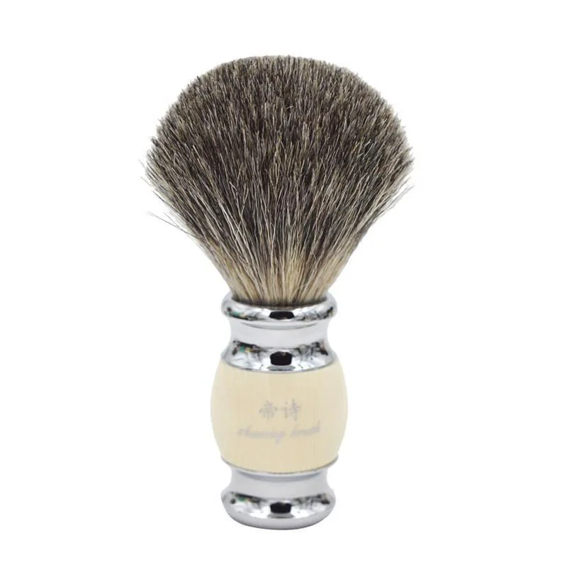 Verified Vintage Brocha de afeitar de pelo de tejón puro Responsible