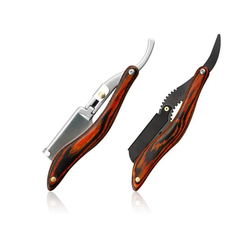 Effective Enrico Maquinilla de afeitar Shavette profesional de acero inoxidable Smart