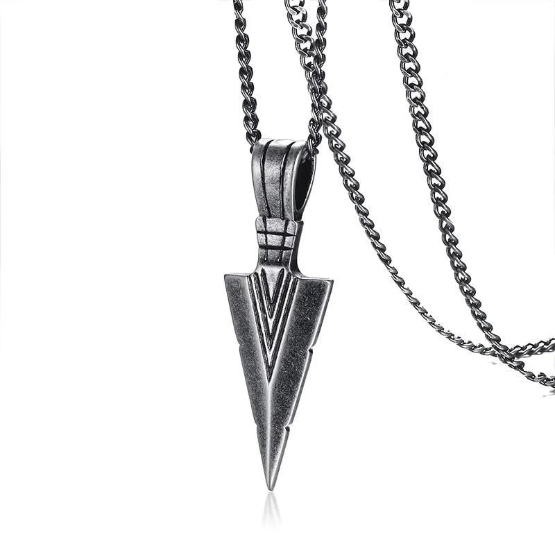 Refined Colgante de acero con flecha Relaxed