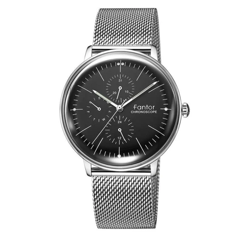 Stylish Sergio Reloj cronógrafo minimalista Efficient