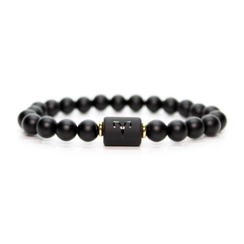 Fashionable Pulsera de cuentas Signo del Zodiaco Certified