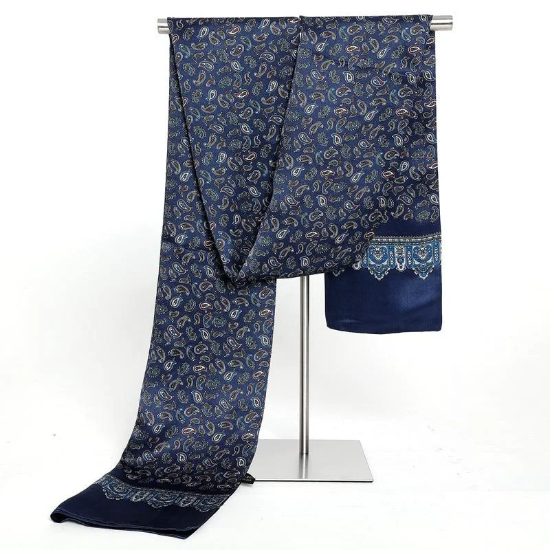 Crafted Pañuelo de seda paisley clásico Outstanding