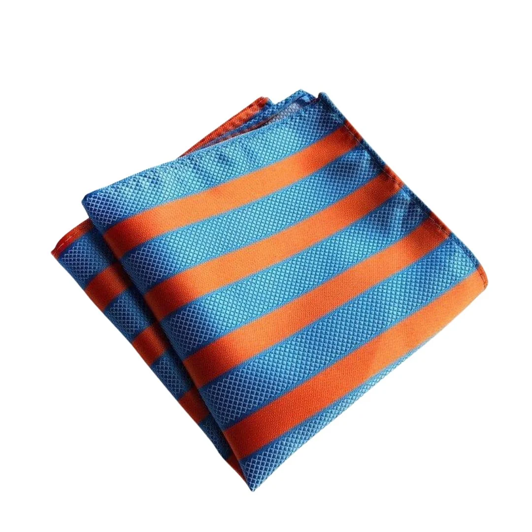 Durable Awning Pañuelo de bolsillo de seda a rayas Proven
