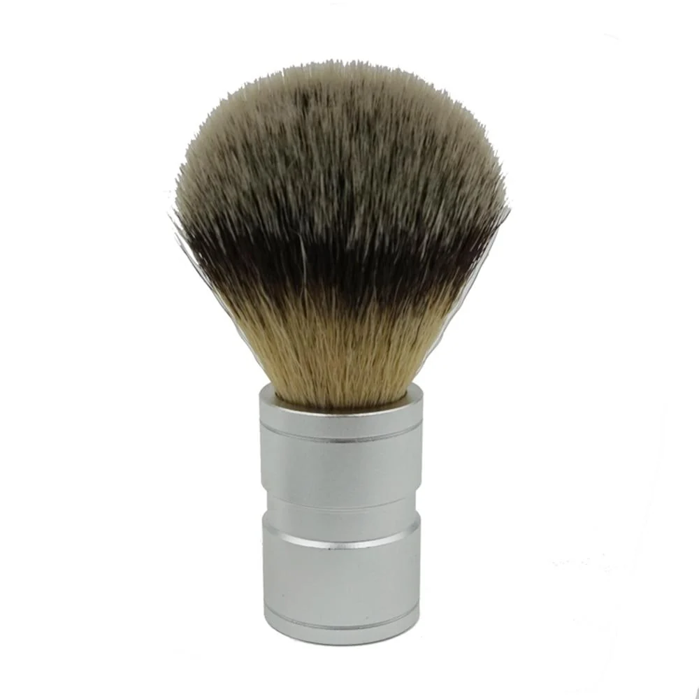 Advanced Brocha de afeitar con mango de acero inoxidable Soft
