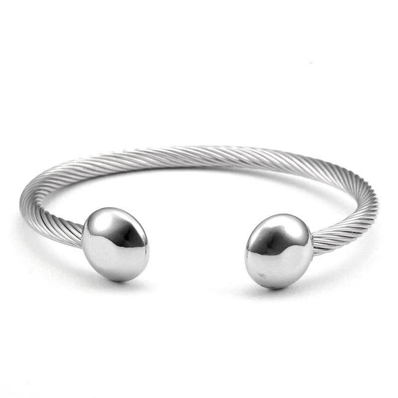 Sophisticated Thomas Pulsera de acero inoxidable Excellent