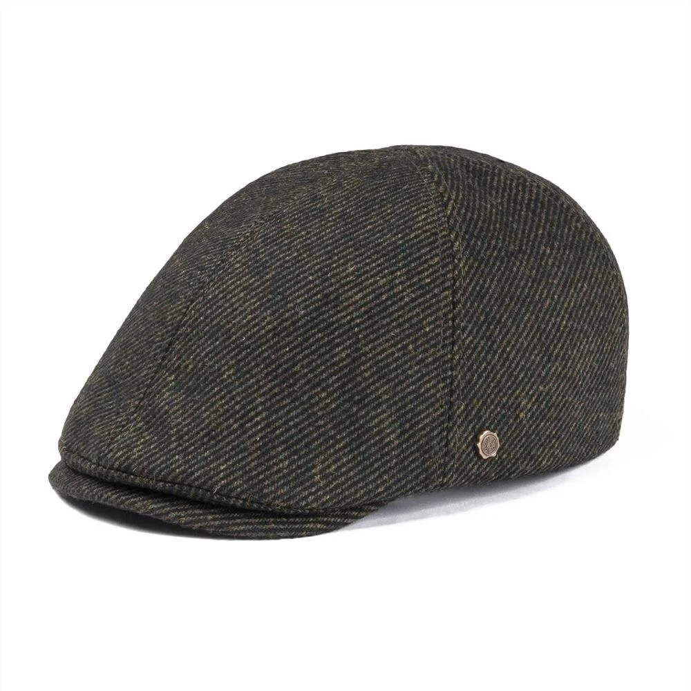 Smooth Gorra plana de sarga de lana Powerful