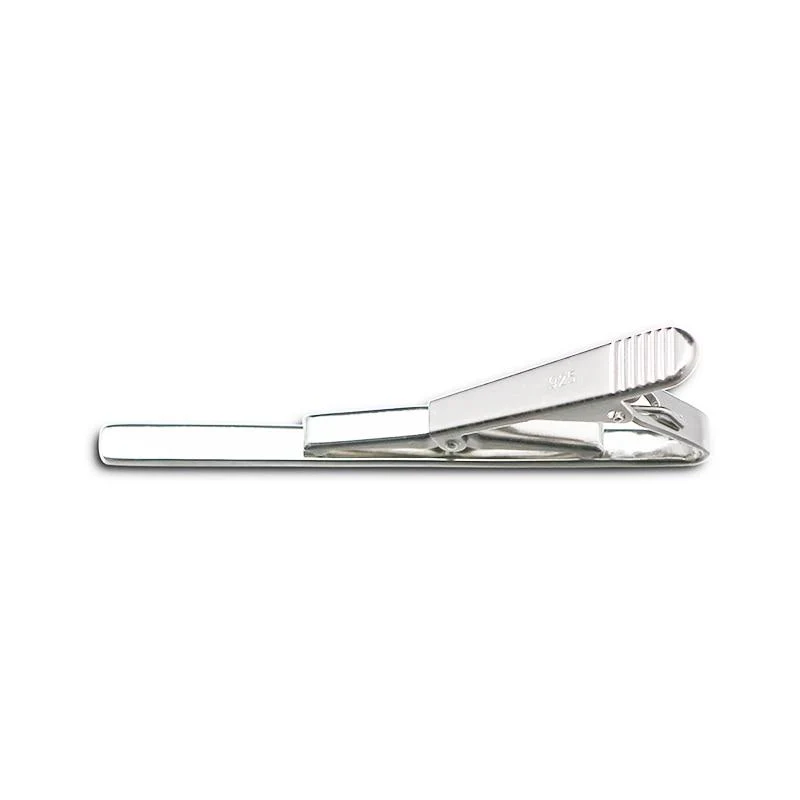 Specialty Pasador de corbata de plata de ley Green