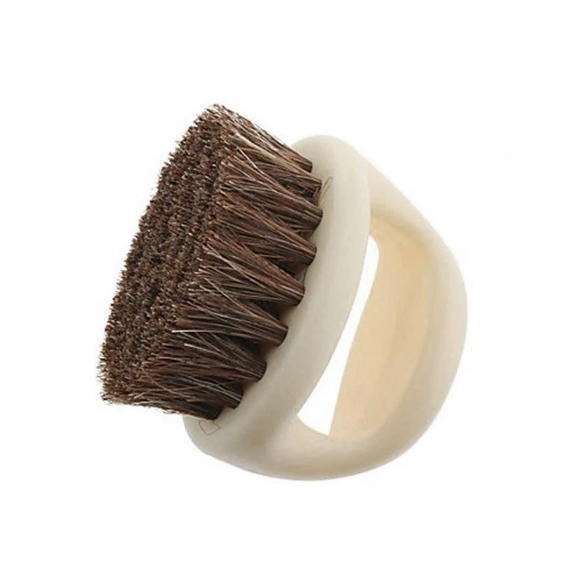 Crafted Alfeo Cepillo redondo portátil de cerdas de cerdo Minimalist