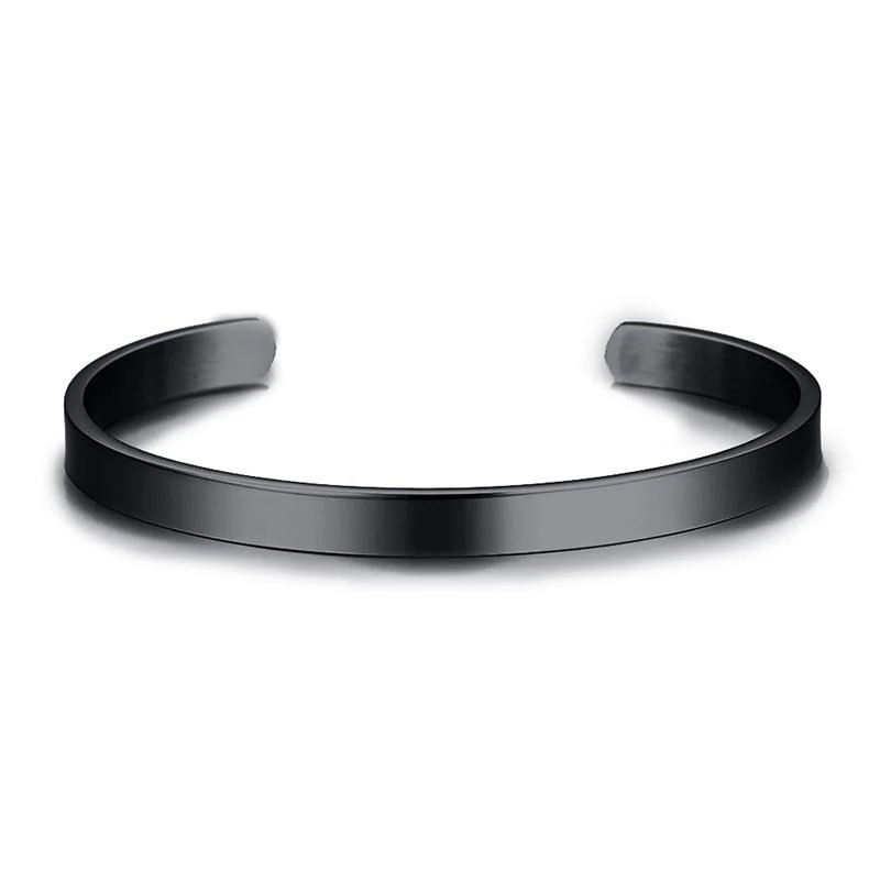 Crafted Fredrik Pulsera minimalista de metal Original