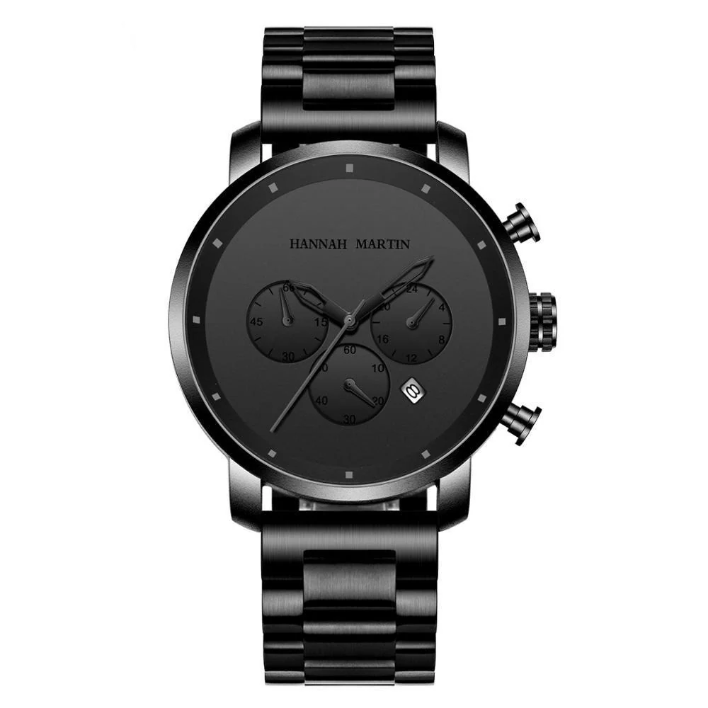 World-Class Gilbert Reloj cronógrafo minimalista Professional